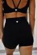 Motivation Shortie Set Black XS