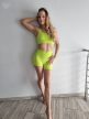 Motivation Shortie Set Lime XS
