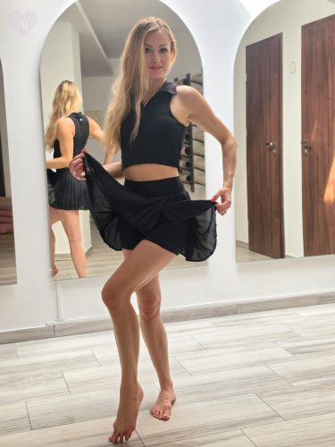 Bella Style Skort black M
