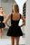 Princess mini dress black S